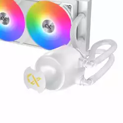 Xigmatek водно охлаждане Water Cooling Connect Pro 360 Arctic - 7 inch Magnetic LCD Display