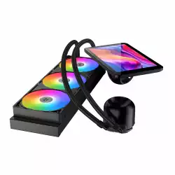 Xigmatek водно охлаждане Water Cooling Connect Pro 360 - 7 inch Magnetic LCD Display