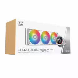 Xigmatek водно охлаждане Water Cooling LK Pro 360 Digital Arctic - 2.7 inch Digital LCD Display