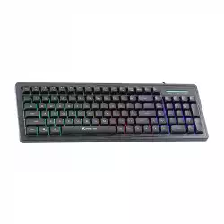 Xtrike ME геймърска клавиатура Gaming Keyboard  104 keys - KB-309 BK - Silent Tactile