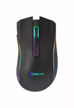 Xtrike ME Геймърска мишка Gaming Mouse GM-314 Black - 7200dpi, RGB