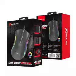 Xtrike ME Геймърска мишка Gaming Mouse GM-226 - 7200dpi, RGB