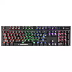 Xtrike ME механична клавиатура Gaming Keyboard Mechanical 104 keys GK-980 - Blue switches, Rainbow backlight