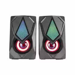 Xtrike ME тонколони Gaming Speakers 2.0 6W RGB Backlight, USB powered - SK-402