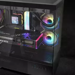 Zalman кутия Case ATX - Chronix BLACK V2 - 3 x 120 mm A-RGB, USB-C, Tempered Glass
