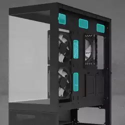 Zalman кутия Case ATX - Chronix BLACK V2 - 3 x 120 mm A-RGB, USB-C, Tempered Glass
