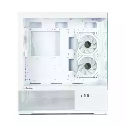 Zalman кутия Case ATX - Chronix WHITE V2 - 3 x 120 mm A-RGB, USB-C, Tempered Glass