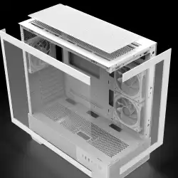 Zalman кутия Case ATX - Chronix WHITE V2 - 3 x 120 mm A-RGB, USB-C, Tempered Glass