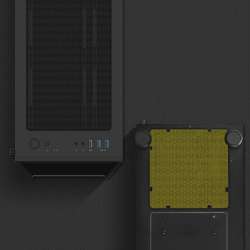 Zalman кутия Case ATX - i3 NEO ARGB Black - Mesh, aRGB, Tempered Glass