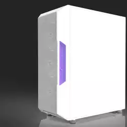 Zalman кутия Case ATX - i3 NEO ARGB White - Mesh, aRGB, Tempered Glass