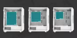 Zalman кутия Case ATX - i3 NEO ARGB White - Mesh, aRGB, Tempered Glass