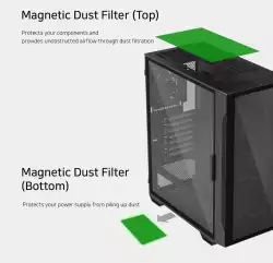 Zalman кутия Case ATX - I3 NEO TG Black - aRGB, Tempered Glass