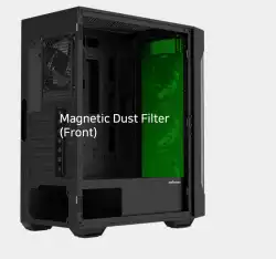 Zalman кутия Case ATX - I3 NEO TG Black - aRGB, Tempered Glass
