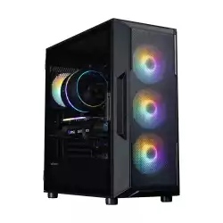 Zalman кутия Case ATX - I3 NEO V2 Black - RGB, Mesh