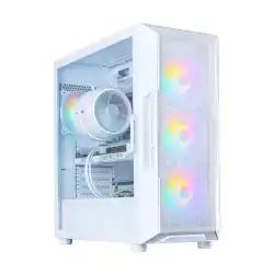 Zalman кутия Case ATX - I3 NEO V2 White - RGB, Mesh