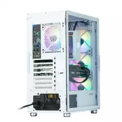 Zalman кутия Case ATX - I3 NEO White - RGB, Mesh