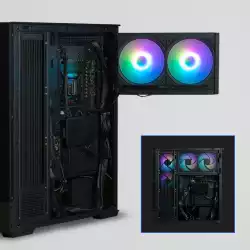 Zalman кутия Case ATX - P40 Prism Black