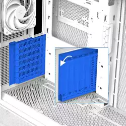 Zalman кутия Case ATX - P40 Prism White