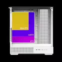 Zalman кутия Case ATX - P40 Prism White