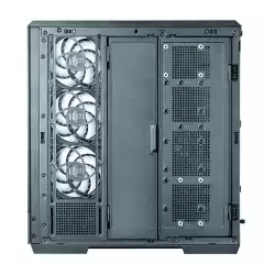 Zalman кутия Case ATX - P50 DS Black - Digital Display, Addressable RGB