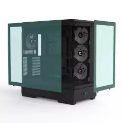 Zalman кутия Case ATX - P50 DS Black - Digital Display, Addressable RGB