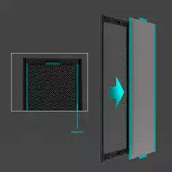 Zalman кутия Case EATX - I6 Black - RGB, Tempered Glass,  3 fans included