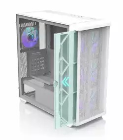 Zalman кутия Case EATX - Z10 DUO White - Mesh/Tempered Glass