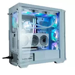 Zalman кутия Case EATX - Z10 DUO White - Mesh/Tempered Glass