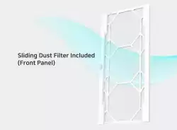 Zalman кутия Case EATX - Z10 DUO White - Mesh/Tempered Glass