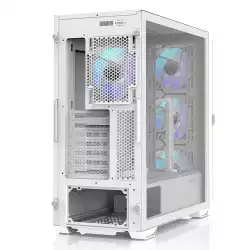 Zalman кутия Case EATX - Z10 DUO White - Mesh/Tempered Glass