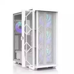 Zalman кутия Case EATX - Z10 DUO White - Mesh/Tempered Glass