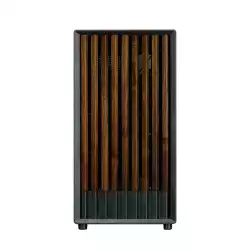 Zalman кутия Case mATX - P10 NAMU BLACK - Wood, USB-C
