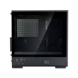Zalman кутия Case mATX - P10 NAMU BLACK - Wood, USB-C