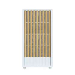 Zalman кутия Case mATX - P10 NAMU WHITE - Wood, USB-C