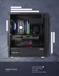 Zalman Кутия за компютър Case ATX - Z1 PLUS