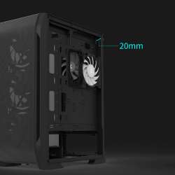 Zalman кутия за компютър Case ATX - N7 PLUS - 7 fans included, Tempered Glass