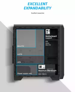 Zalman кутия за компютър Case ATX - ZM-S2
