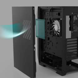 Zalman кутия за компютър Case ATX - N7 PLUS - 7 fans included, Tempered Glass