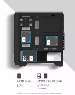 Zalman кутия за компютър Case ATX - ZM-S2