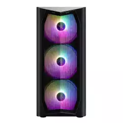 Zalman кутия за компютър Case ATX - N4 - RGB, Tempered Glass