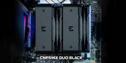 Zalman охладител CPU Cooler CNPS14X DUO Black - Dual-Tower - LGA1851/AM5