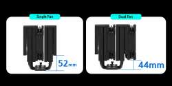 Zalman охладител CPU Cooler CNPS14X DUO Black - Dual-Tower - LGA1851/AM5