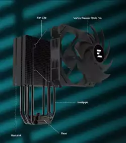 Zalman охладител за процесор CPU Cooler CNPS9X PERFORMA BLACK