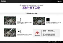 Zalman термо паста Thermal compound 9.1W/mK 4g - ZM-STC9