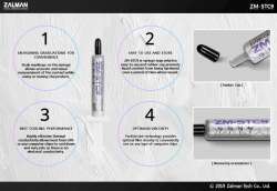 Zalman термо паста Thermal compound 9.1W/mK 4g - ZM-STC9
