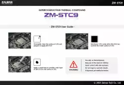 Zalman термо паста Thermal compound 9.1W/mK 4g - ZM-STC9