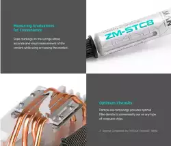 Zalman термо-паста Thermal compound STC8 - 8.3W/mK 1.5g - ZM-STC8