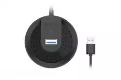 A4 HUB-30 USB  3.0 BLACK