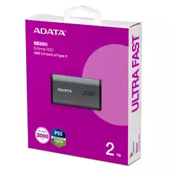 ADATA EXT SSD SE880 2T GRAY                          