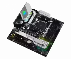 ASROCK Main Board Desktop B550M STEEL LEGEND (AM4, B550, 4xDDR4, 1xPCIe 4.0x16, 1xPCIe 3.0x1, 6xSATA, 1x M.2 PCIe Gen4 x4, 1xM.2, DP, HDMI, 2.5GLAN, mATX, Retail)